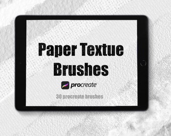 Paper Textures - Procreate Brushes