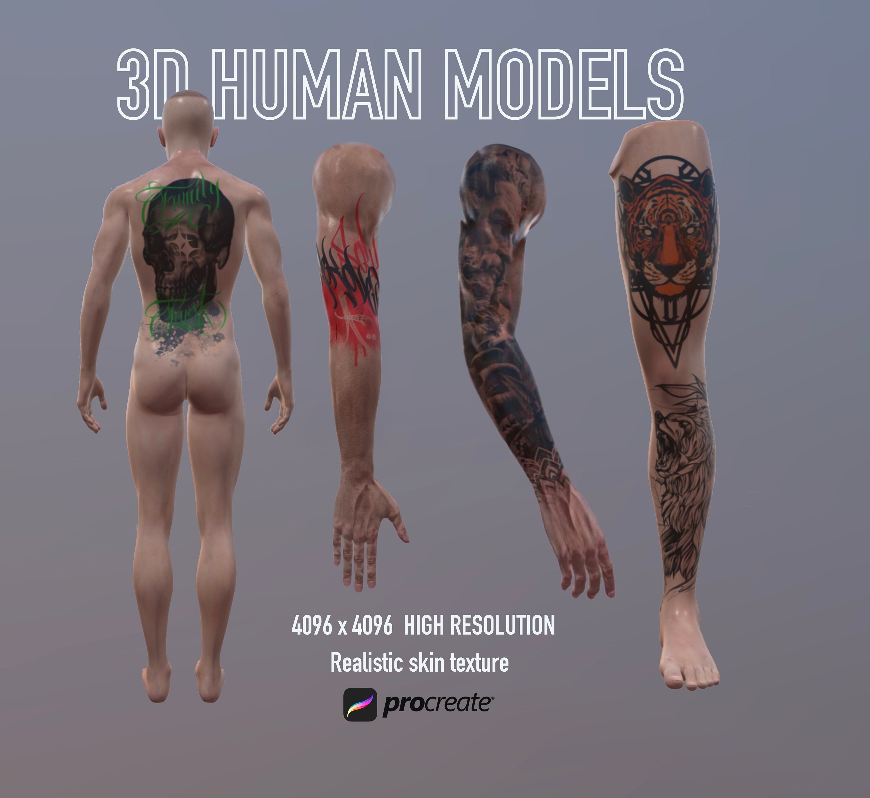 Male muscular realistic skinton Edward - Sims 4 Mod Download Free