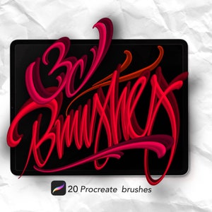 3D Pinsel für Procreate