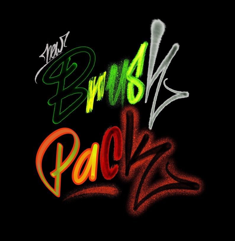 Graffiti Dope Markers For Procreate by Torus1 Etsy