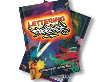 Lettering Fanatics – Graffiti Alphabets By Torus1 x Temps1 ( Ebook) PDF and Flipbook- Digital Version