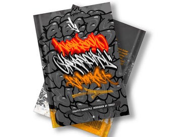 Graffiti Handstyle Workbook by Torus1 (PDF Ebook Version – Print at Home)