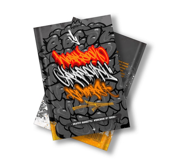 Graffiti Handstyle Workbook by Torus1 (PDF Ebook Version – Print at Home)