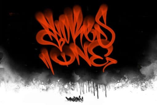 Alfabeto de Graffiti Fat Caps – ¡Sellos de letras en Procreate! - Etsy ...