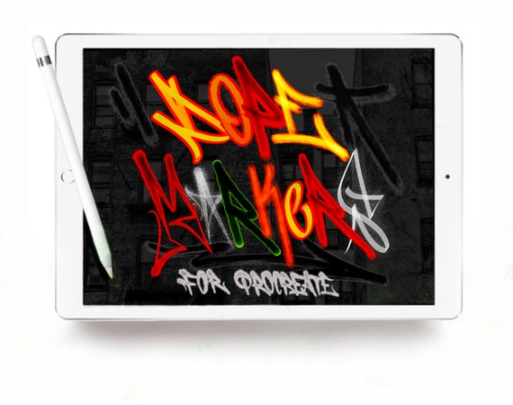 Graffiti Markers for Procreate 