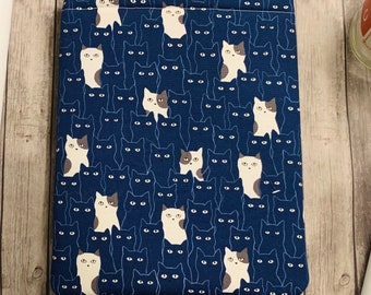 XL Cats, Cats, Cats Padded Sleeve for Books, Tablets, and Devices