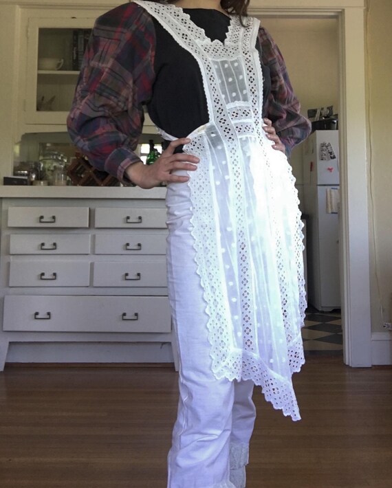 Antique Sheer Pinafore