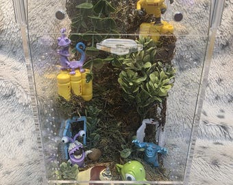 4"/4"/8" Jumping Spider Enclosure