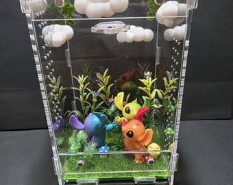 PRIDE Stich Decorated Jumping Spider Enclosure