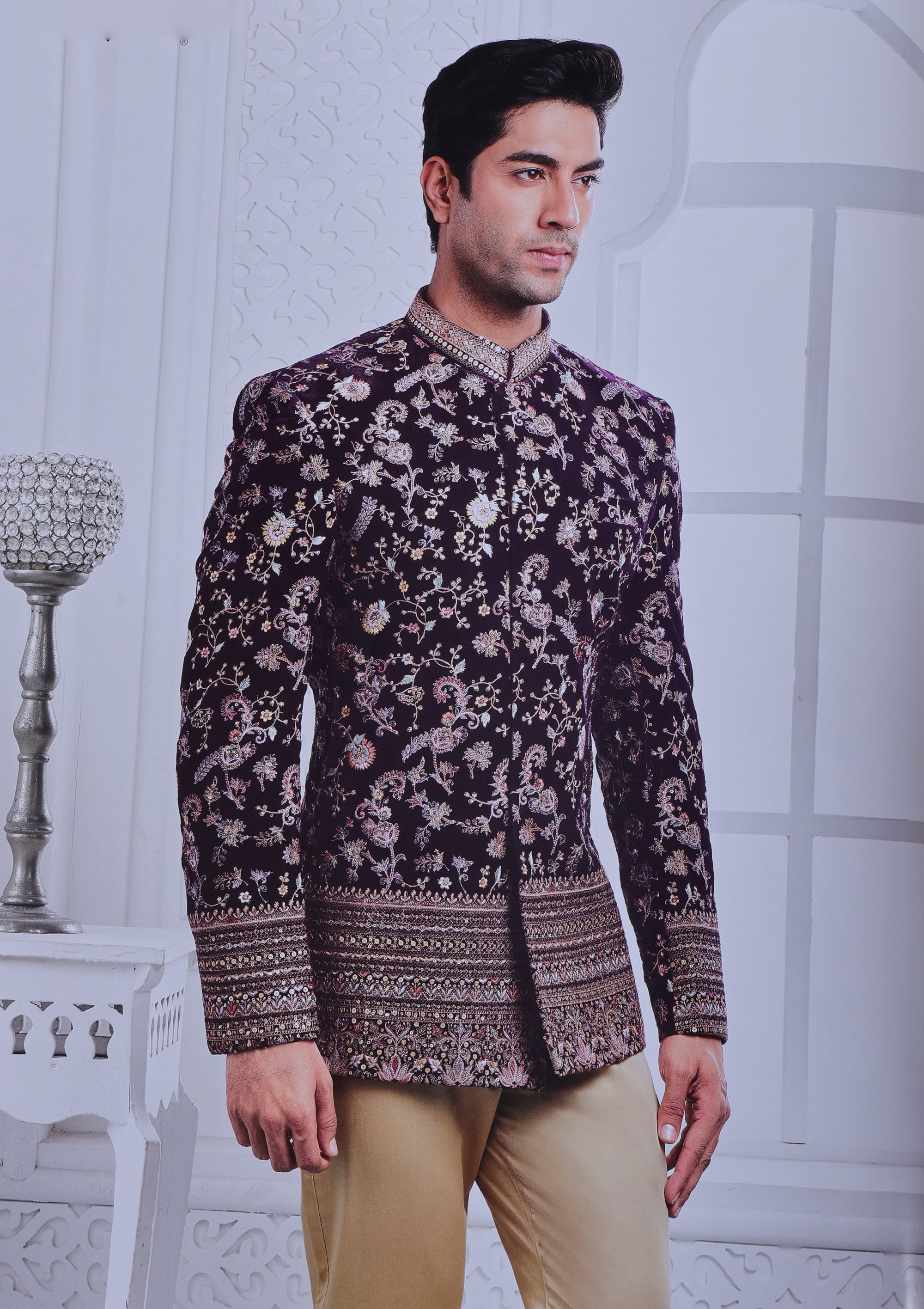 Mens Jodhpuri Jacket Etsy UK