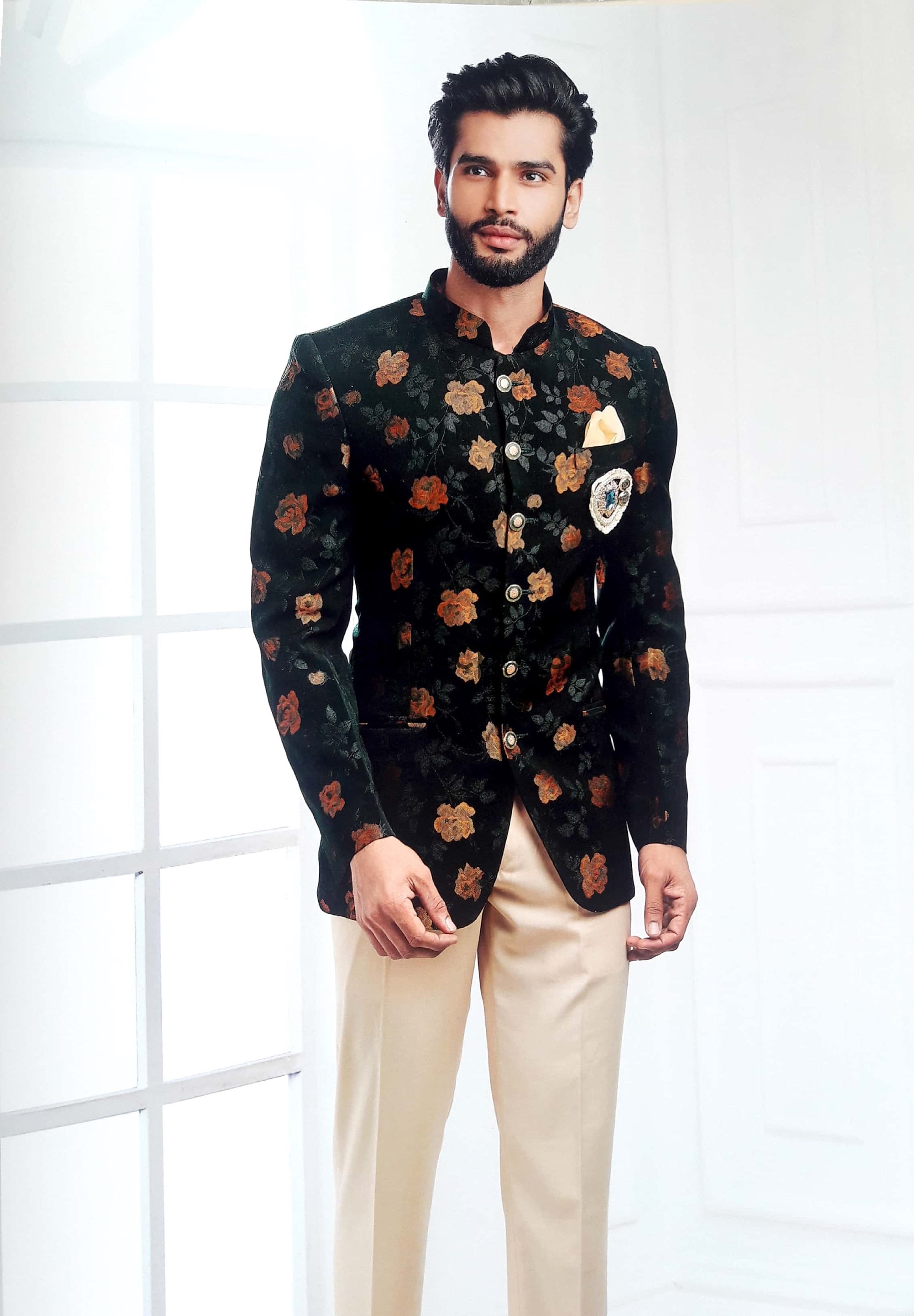 indo western jodhpuri suit