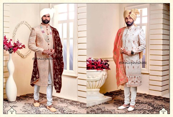 Indian Wedding Sherwani for Men 