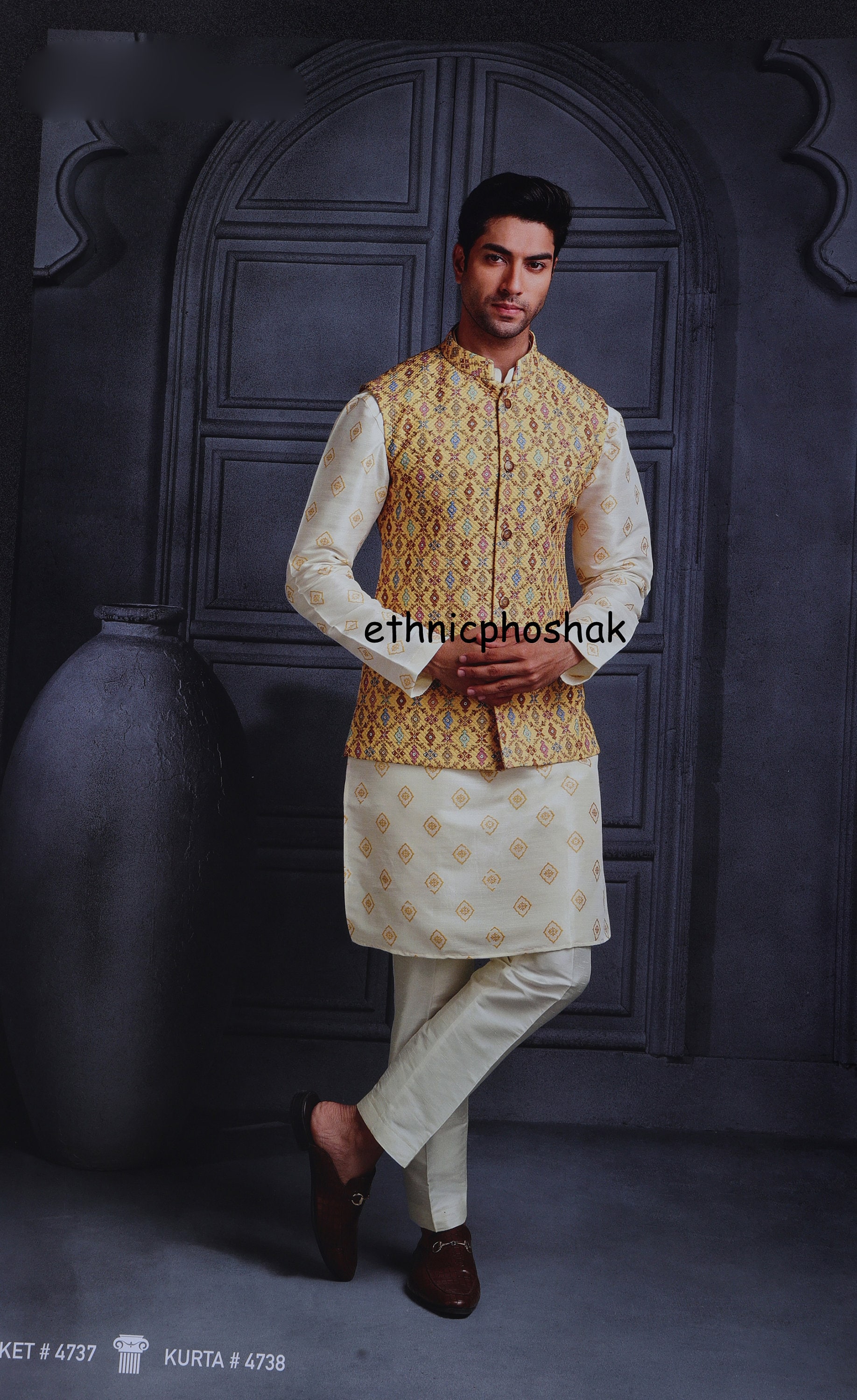 Silk ka online kurta pajama