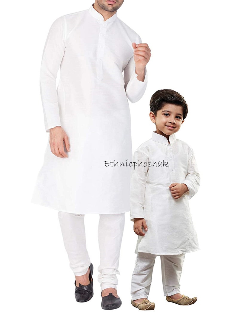 father and son kurta combo