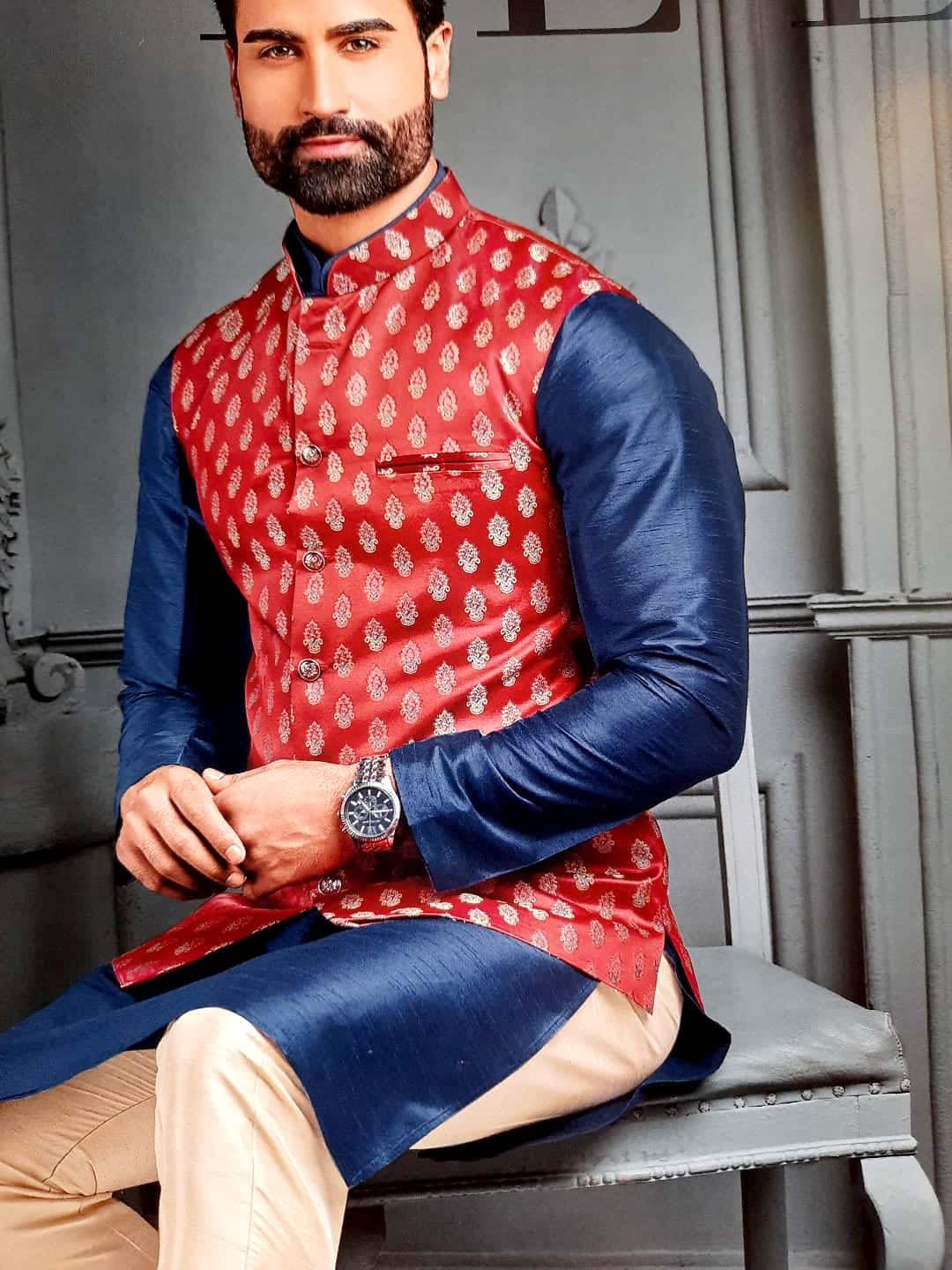 indian shirt for men eid  men wear Custom made full embroidery kurta pajama set wedding kurta pajama men pakistani kurta pajama