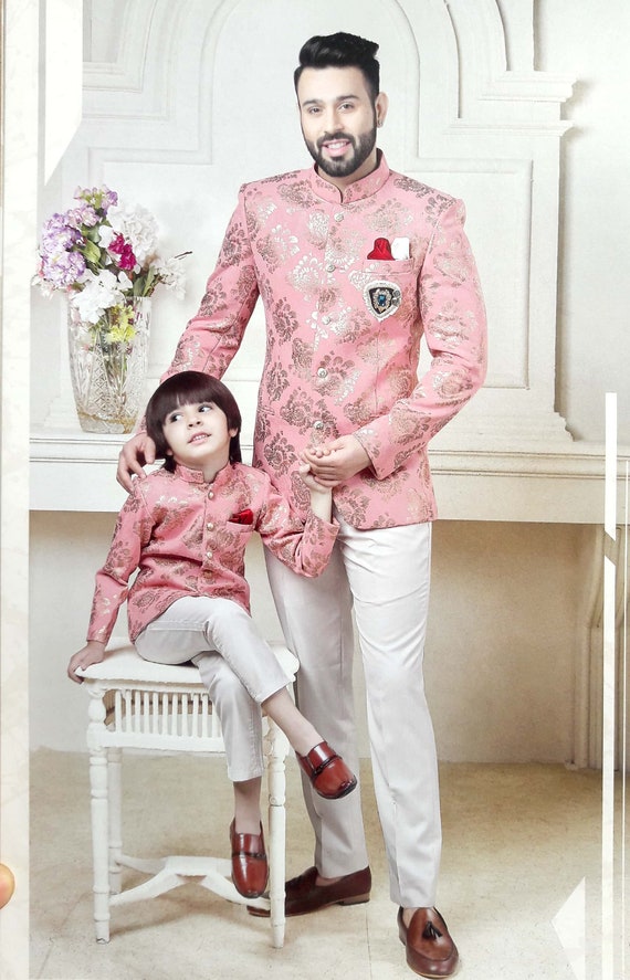 floral jodhpuri suit