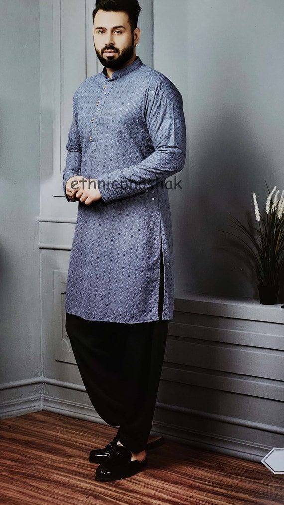 Indian Designer Kurta Pajama for Men Kurta Pajama Etsy