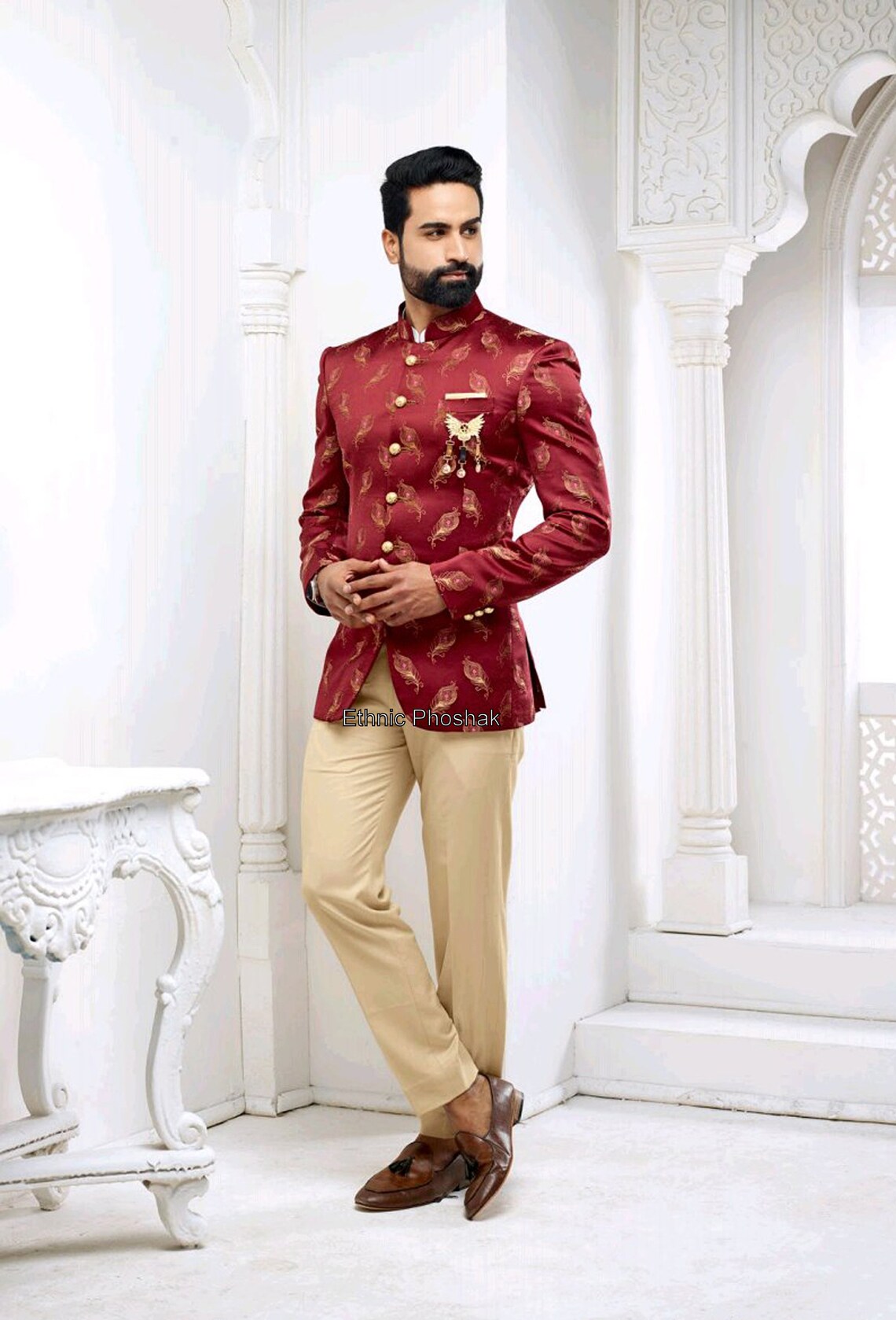 indo western designer suit