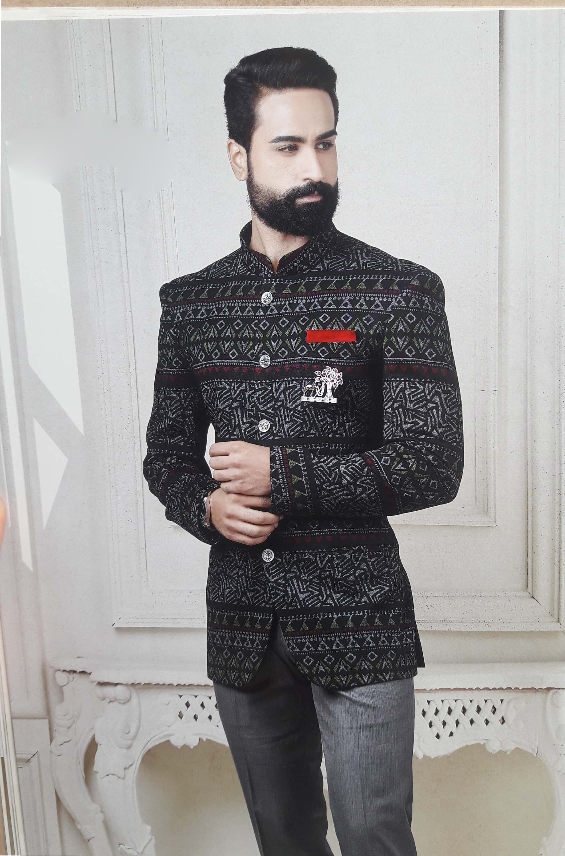 designer jodhpuri blazer