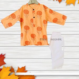 Indian Kids Dhoti Kurta,jaipuri Bhandej Printed Hand Print Sherwani ...