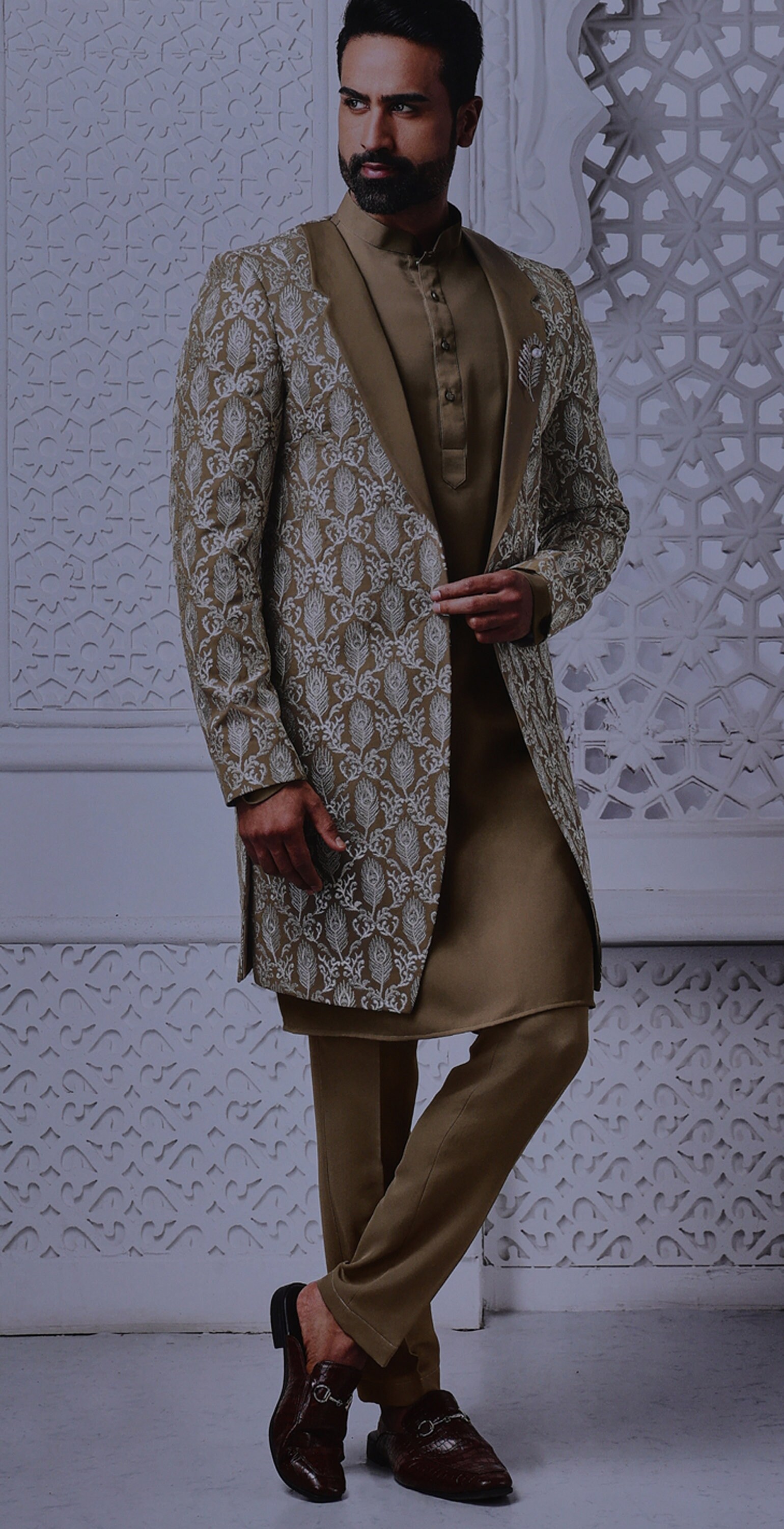 Sherwani for Men jodhpuri Suit Wedding Sherwani Formal Suit