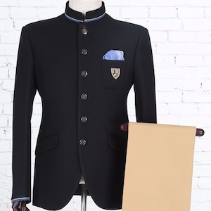 Mens Jodhpuri Suit, tailored Wedding suit, Printed Sherwani, Partywear, Custom made suit, Jacket Blazer, coat with pant, indo western suit