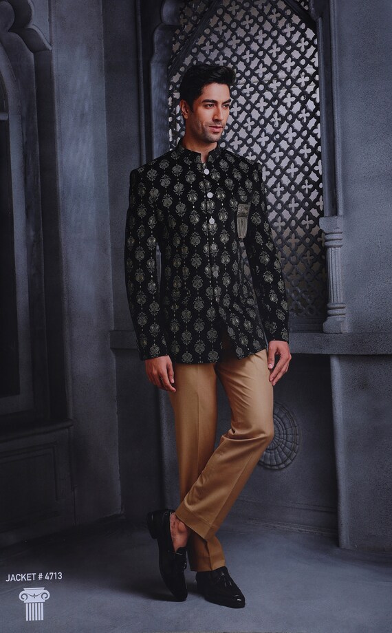 Buy Jodhpuri Suit For Men Online | Bandhgala Suit | The HUB