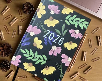 2026 A5 Size Hardcover Diary