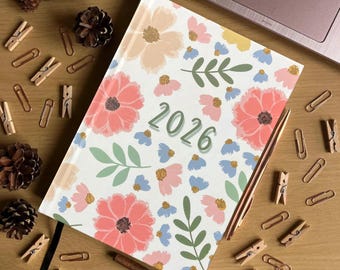 2026 A5 Size Hardcover Diary
