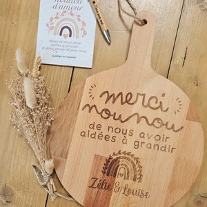 Box "MERCI..." merci nounou maitresse cadeau femme cadeau fin année école maitre maitresse cadeau enfant personnalisé anniversaire