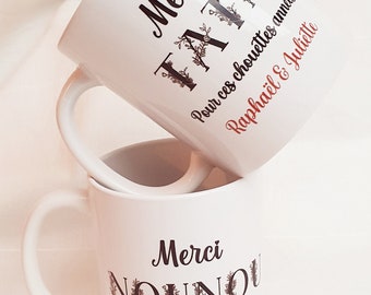 Mug céramique | tasse personnalisée | merci nounou | super nounou | cadeau nounou | mug personnalisé | cadeau personnalisé