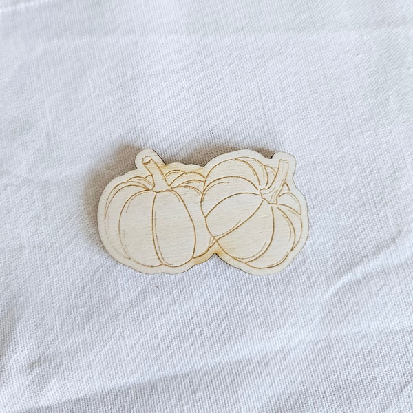 Pin's/ broche / aimant/ citrouille - déco automne - edition limitée - happy fall - pumpkin