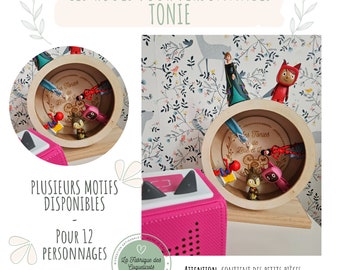 Roue de rangement / stockage - pour personnage de tonies, personnalisé, cadeau enfant, déco chambre enfant - porte personnage