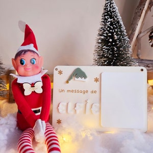 Kit Lutin Farceur de Noel  Elf on The Shelf Une Tradition de Noël avec  Livre