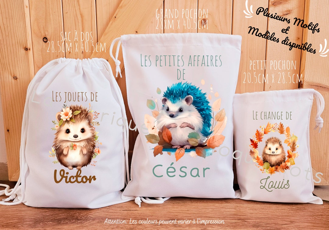 Pochon Sac Ã Doudou Maternelle Sac A Doudou Change Pochon Sac