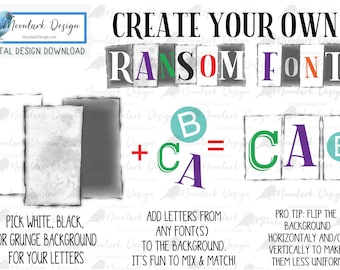 Cut Out Font Etsy Cut Out Font Etsy