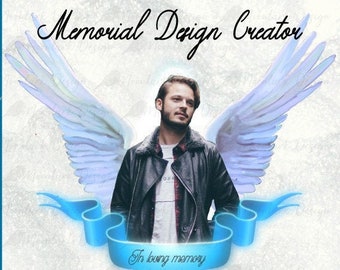 Memorial PNG, for sublimation, In loving memory, angel wings png, sublimation download, tumbler fundraiser, funeral gifts, Commercial use