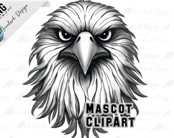 Eagles PNG, school spirit, team mascot, front facing, go eagles, cute cartoon, school mascot, school pride, go eagles, preppy mascot