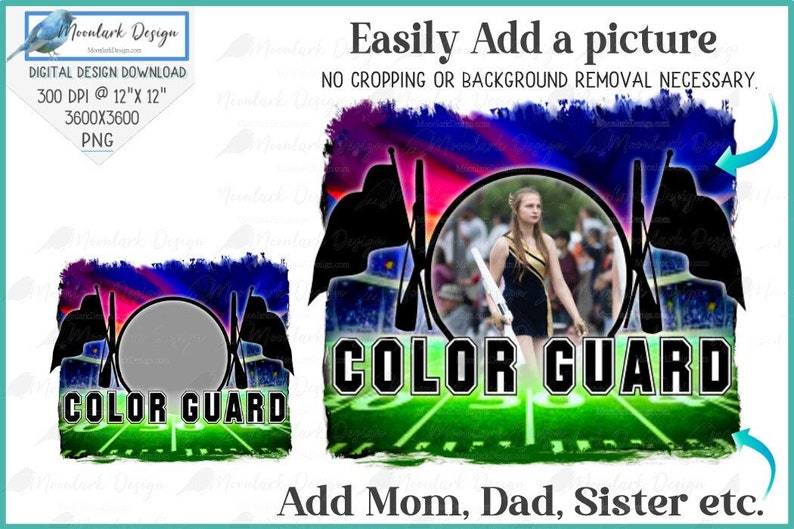 Colorguard PNG, Custom Photo, Colorguard Photo Template, PNG ...