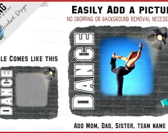 Dance PNG, custom photo,  Dance picture template, PNG sublimation, stage light background, ballet png , Commercial Use, dance mom, dancer