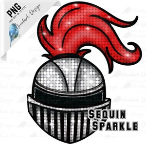 Sequin Knight Mascot, school spirit, sequin mascot, bling mascot, glitter mascot, school mascot, school pride, go Knights, Sequin Crusader