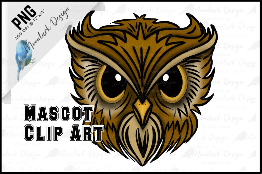 Owls PNG, Owls Mascot, Preppy Mascot, Football Mascot, School Spirit, Team Mascot, School pride, ret