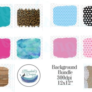 brush stroke background, distressed edges, Blank  backsplash, watercolor background, leopard background, polka dot, wood background