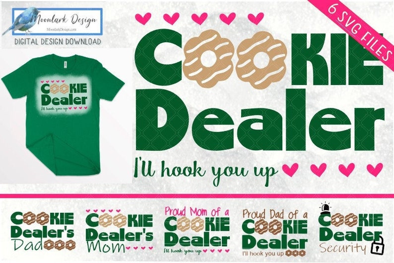 Cookie Dealer I'll Hook You Up SVG Cut Files Proud Etsy New Zealand