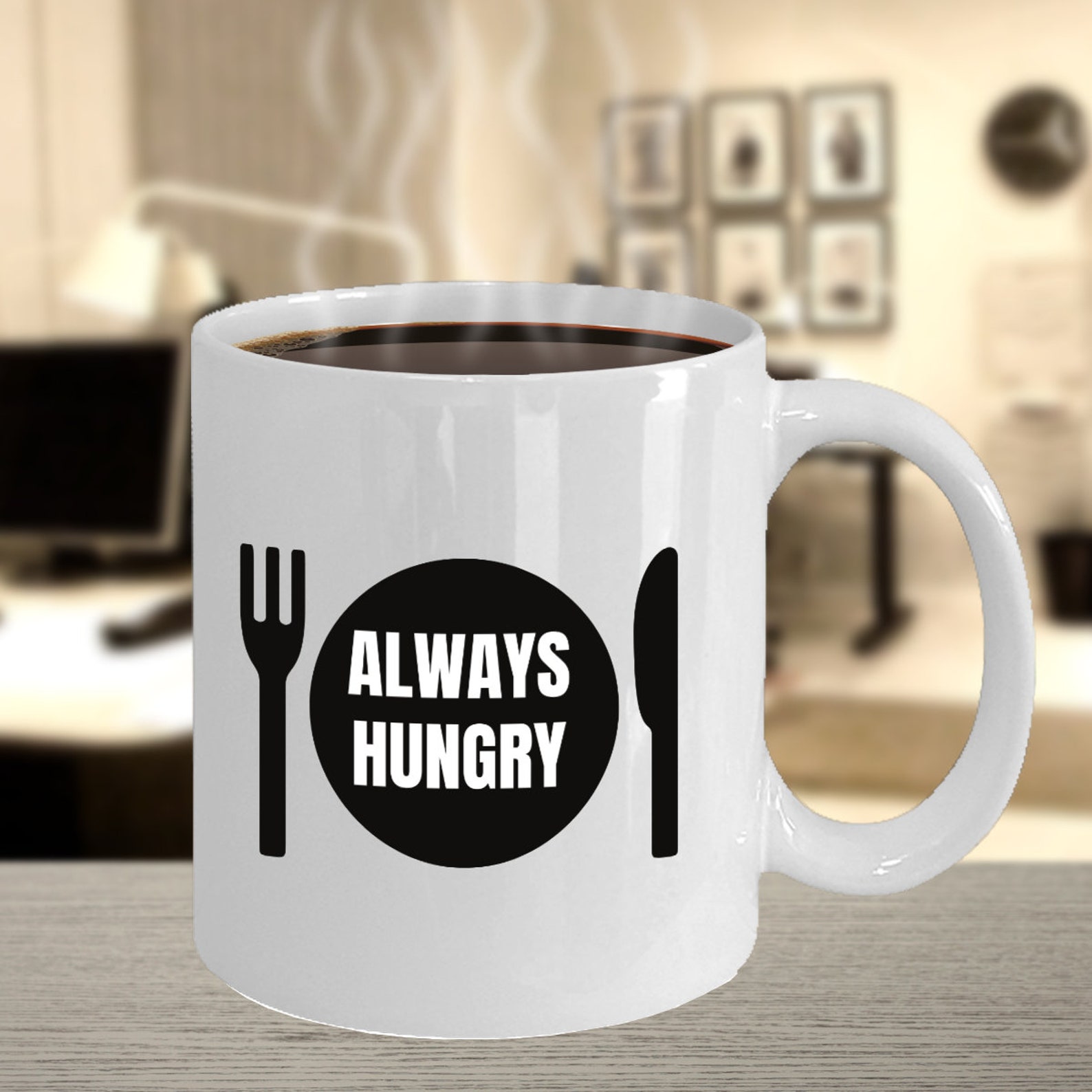 Always Hungry Mug Funny Gift for Food Lover I Love Food Etsy UK
