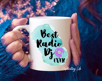 Best Radio DJ Ever Mug - Funny Radio DJ Gifts - Radio Voice Mug - Funny DJ Gift For Radio Operator Mug, Radio Host, Radio Personality Mug