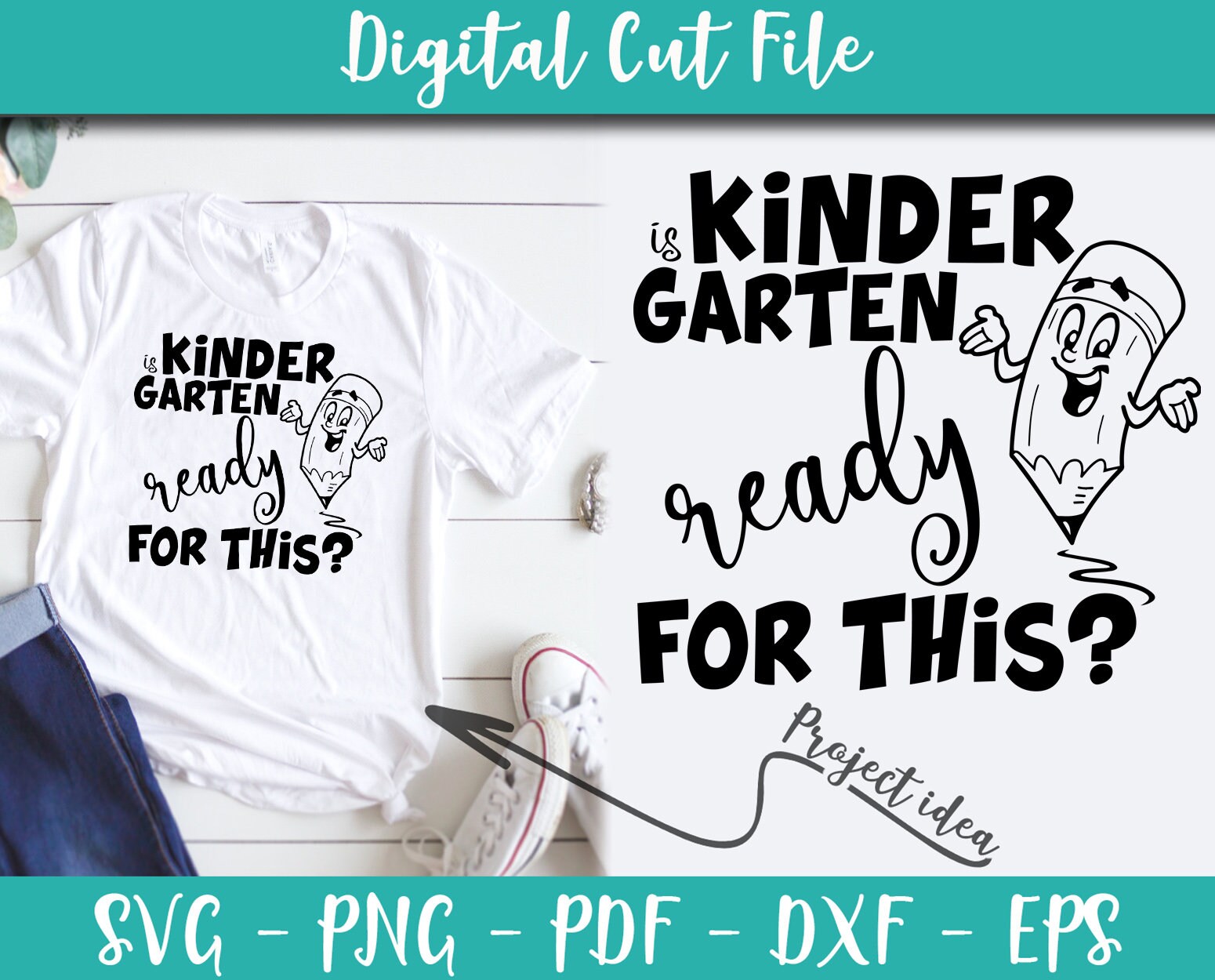 Download Kindergarten ready for this SVG File Sayings Kindergarten ...