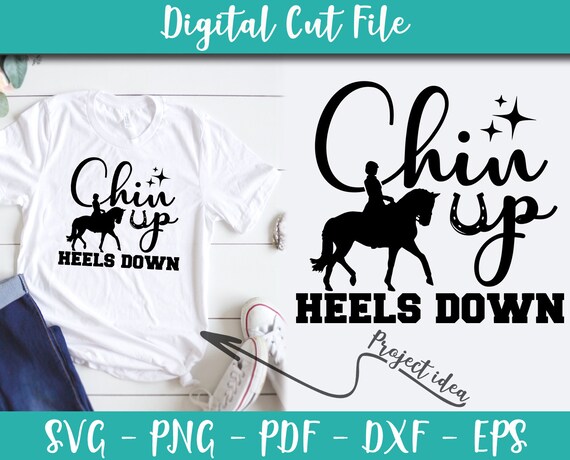 Download Chin Up Hells Down Horsessvg Horse Animals Svg Horses Sayings Etsy PSD Mockup Templates