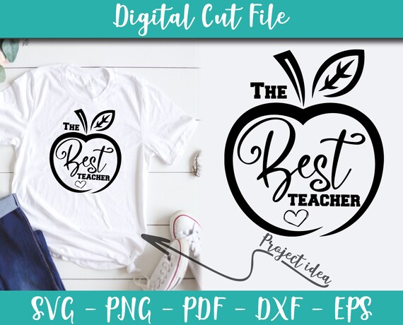 Download The Best Teacher Svg File Teacher Sayings Teacher Quotes Svg Etsy