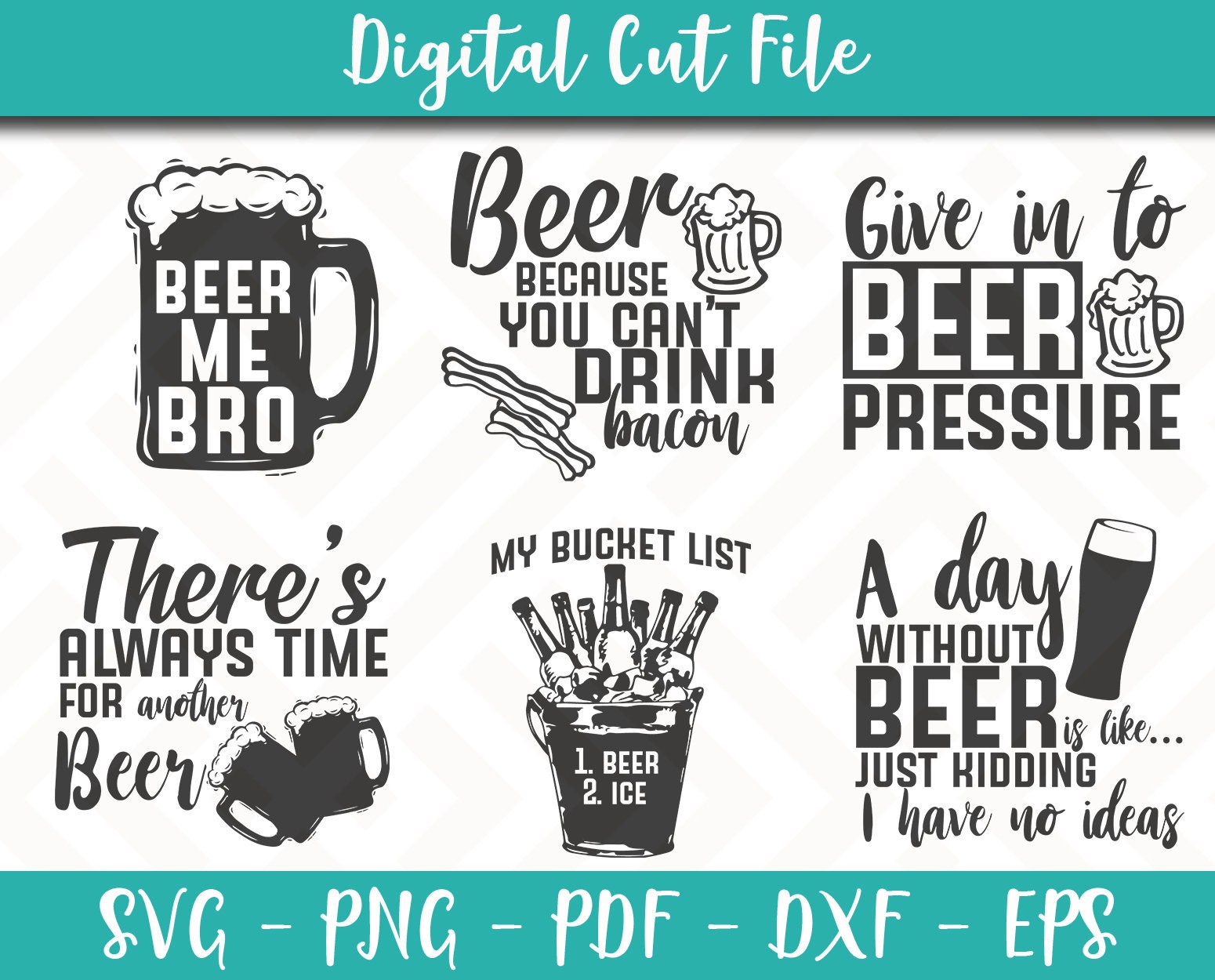 Download Beer Svg Bundle 6 Svg Pack Beer Svg File Beer Sayings Beer Etsy